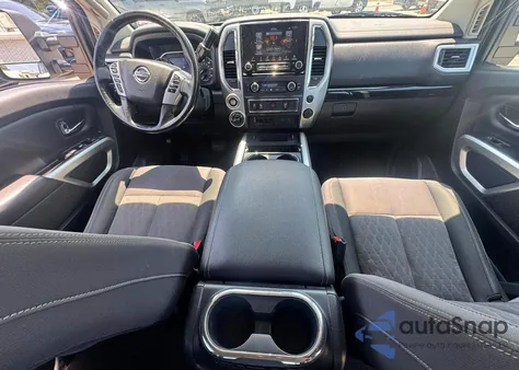 2020 Nissan Titan Sv z USA, uszkodzony, nr VIN 1N6AA1ED8LN501189